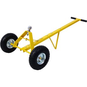 Amarillo 600 Lb. Remolque de Carga con Neumáticos Neumáticos para Mudanzas y Propietarios de Remolques - Product Image 4