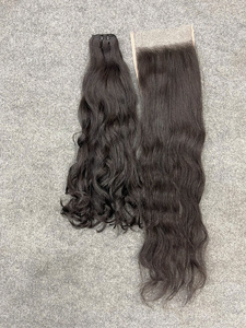 Mejor Producto: Cabello Humano 100% Natural de Doble Trama, Paquete de Cabello Virgen Ondulado Natural con Cutícula Completa Alineada - Product Image 4