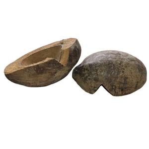 Coques de noix de coco avec pelure, complément idéal pour terrariums de reptiles et d'amphibiens, pour se reposer et se protéger des hautes températures, 100% naturel. - Product Image 2