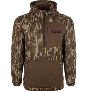 Export Quality Fashionable Camouflage <b>Leopard</b> Pattern Hoodies Bottomland <b>Printing</b> Design Hooded Breathable Outerwear Windproof - Product Image 3