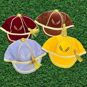 New Arrival 2026 sports cricket Embroidery wear caps <b>wool</b> Embroidery Breathable match wear Embroidery crickets caps for sale - Product Image 4