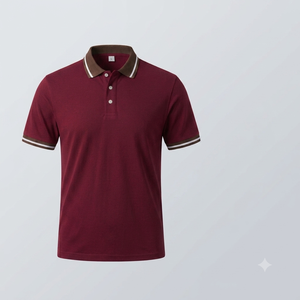 Men Solid Quick Dry Breathable for Shirt Short Sleeve Sportswear Golf Custom Embroidered Logo OEM ODM Wholesale Low MOQ - Product Image 1