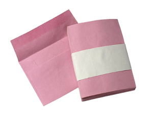 Papel de Algodón Reciclado Rosa, Hecho a Mano, Sin Ácido, Sin Madera, para Bodas, Fiestas, Cumpleaños, Sobres, Juego de Papelería - Product Image 1