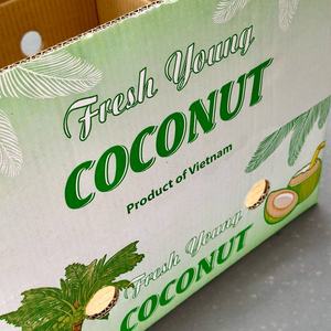 Caja de Cartón Corrugado Impresa con Flexografía Personalizada, Reciclable y Resistente para Empaque de Fruta Fresca, Exportación Agrícola - Product Image 3