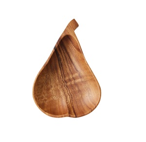 Elegante tazón de madera para servir, tazón de ensalada de madera de acacia natural, perfecto para restaurantes, hoteles y cocinas domésticas. - Product Image 1