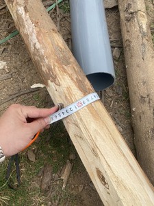 Piquets en bois d'eucalyptus et d'acacia, piquets de jardin en bois dur naturel, supports pour plantes, pour l'agriculture, l'aménagement paysager et le jardinage - Product Image 2