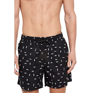 Pantalones cortos de cintura elástica de secado rápido para hombre, impermeables, informales, para playa, buceo, surf, método de tejido no tejido - Product Image 2