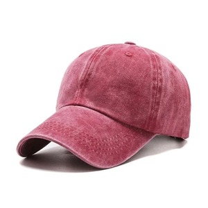 Gorra de Béisbol Rosa de Algodón, 6 Paneles, Ajustable, Transpirable, con Visera Ancha, Protección Solar, Deportiva, Casual, para Adultos, Primavera/Verano - Product Image 2