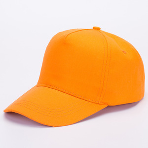 Light Blue Solid Color Baseball <b>Cap</b> <b>Men's</b> Casual Woven Fabric <b>Flat</b> Brim Hat - Product Image 3