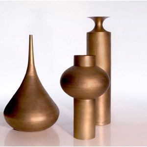 Florero de Metal Vintage, Estilo Rústico, Decoración para el Hogar, Centro de Mesa, Adorno de Mesa, Aspecto Antiguo, Acabado Duradero - Product Image 5