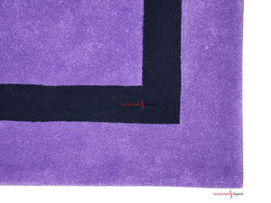 Fast Shipping <b>Purple</b> and Black Handmade Abstract Area Rugs New Zealand Wool Large Carpets Living Room Center Anti-slip Area Rugs - Product Image 3
