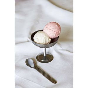Elegante Tazón de Postre de Metal Plateado con Base, Copa para Helado, Plato para Sorbete Color Oro Champán, Decoración de Mesa de Lujo para Bodas y Fiestas - Product Image 6