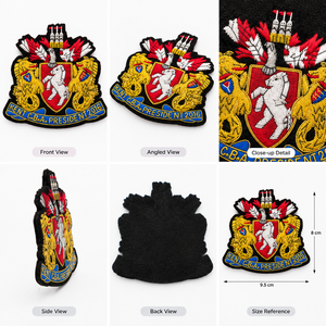 ตราสัญลักษณ์ประจำตระกูลแบบปักเอง - Product Image 2