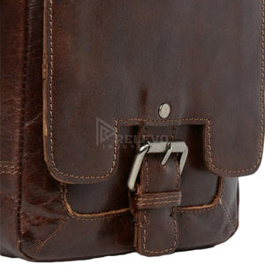 Bolso Porta Laptop de Cuero Genuino para Hombre y Mujer, Bolso de Mano para Oficina y Trabajo, con Compartimento Acolchado para Computadora, Precio al por Mayor - Product Image 4