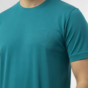 T-shirt homme à manches courtes, nouveau design, dernière mode, décontracté, 100% coton, couleur personnalisée, en vente - Product Image 3