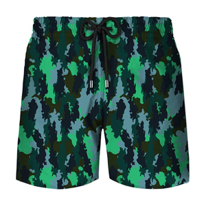 Custom Vintage Distressed Plaid Waterproof Drawstring Closure <b>3</b>/<b>4</b> Long Running <b>Shorts</b> Men Polyester/Cotton Plus Size <b>Shorts</b> - Product Image 1