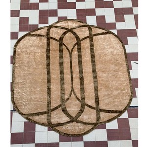 Abstract Irregular Area Rug Modern Designer Tufted Viscose Luxury Carpet Soft Plush Living Room Bedroom Floor Rug Decor - Product Image 6
