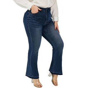 Pantalones Vaqueros de Diseño Único, Estilo Retro Americano, Holgados, de Pierna Recta, para Mujer - Product Image 4