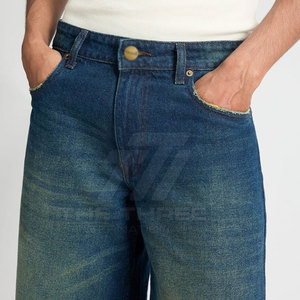 Pantalones Cortos de Mezclilla para Hombre, Modernos, Cómodos, Duraderos, con Textura Elegante, 100% Algodón, Ecológicos, Casuales de Primera Calidad - Product Image 4
