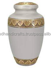 Urnas de cremación de latón decorativas para cenizas de adultos, urnas hechas a mano para hombres y mujeres, urnas decorativas, urnas funerarias - Product Image 1