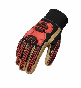 ถุงมือทำงานป้องกันการบาด MUBASHAR PRO GRIP INTERNATIONAL มาตรฐาน EN388/ANSI ระดับ 4 เคลือบไนไตรล์ที่ฝ่ามือ ระบายอากาศได้ดี สวมใส่สบาย - Product Image 4