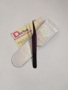 Professional 90 Degree Purple Plasma Eyelash Extension Tweezers Custom Private Logo Diamond Grip Lash Extensions Tweezers - Product Image 3