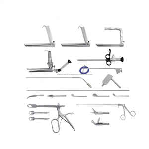 Juego de instrumentos de cirugía de oído micro 104 piezas Juego quirúrgico de timpanoplastia ENT Certificado CE Acero inoxidable OEM y etiqueta privada - Product Image 5