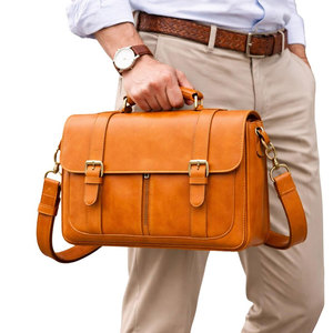 Latest Design Leather <b>Laptop</b> <b>Laptop</b> <b>Bag</b> New Arrival High Quality Hot Sale Waterproof Leather <b>Laptop</b> <b>Bags</b> - Product Image 4