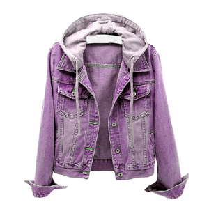 Denim <b>Jacket</b> Women Trend Alert 2026 Eco-Friendly Vintage Fashion Streetwear Oversized Cropped Blue Wash Wholesale Outfit Ideas - Product Image 5