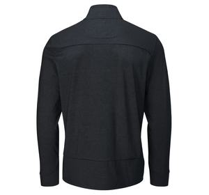 Sweat-shirt de golf à manches longues en polyester de haute qualité avec logo personnalisé, fermeture éclair 1/4, pour hommes - Product Image 2