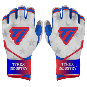 Custom OEM Baseball Batting Gloves Anti Slip Leather Grip Professional Batting Gloves for Men Youth Wholesale - Product Image 6