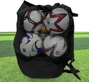 Grand sac de sport en nylon, capacité 50-70L, poche en filet pour le rangement du football et du basketball, sac à dos - Product Image 4