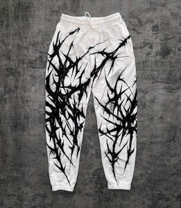 กางเกงวอร์มลำลองสำหรับผู้ชายกางเกงเอวยางยืดพิมพ์ลายดิจิตอลกางเกงเอวยางยืดสำหรับใส่วิ่งออกกำลังกาย - Product Image 2