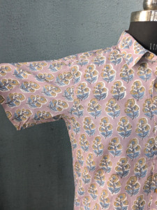 Camisa Casual de Algodón con Estampado Floral de Manga Corta para Hombre, Cuello Camisero, Estilo Veraniego - Product Image 6