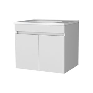 Mobile da Bagno Bianco FM FURNITURE, Vanità Rainbow City con 2 Ante - Product Image 3