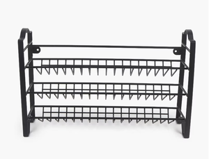 Étagère de rangement murale ajustable à trois niveaux en fer, écologique, la plus vendue, pour assaisonnements et organisation de placards de cuisine - Product Image 1