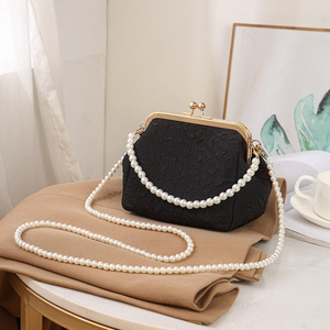 Bolso Bandolera de Lujo NWK INDUSTRY para Mujer, Estilo Retro Europeo 2025, con Pliegues, para Teléfono, con Cierre de Cuentas, Mini Bolso con Forro de Poliéster - Product Image 4