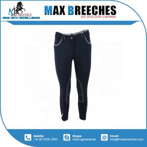 Pantalones de montar a caballo para hombre cómodos al por mayor, pantalones de nailon con logotipo personalizado, ropa ecuestre con estampado de silicona de estilo occidental - Product Image 4