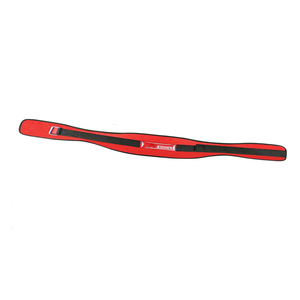 Cinturón de Neopreno Rojo Ajustable Work N Shine para Levantamiento de Pesas y Entrenamiento de Fuerza, Unisex, Transpirable, Antideslizante, con Cierre de Gancho y Bucle Personalizable - Product Image 2