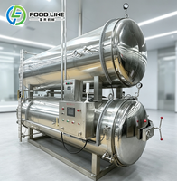 Autoclave de stérilisation à la vapeur pour la mise en conserve des aliments, stérilisateur à haute température et pression pour aliments