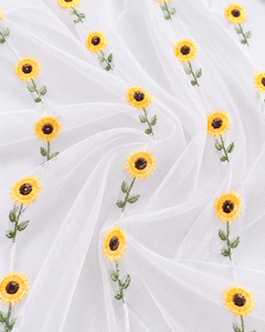 Décorations de mariage en filet brodé de haute qualité, voilages légers pour scènes extérieures, mandaps et toiles de fond de réception - Prix de gros - Product Image 4