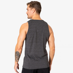 Tela para Camisetas Deportivas y de Movimiento Activo para Hombre, Camiseta sin Mangas con Logotipo Personalizado, Camiseta Deportiva para Hombre con Diseño OEM Suave y Cómodo - Product Image 3