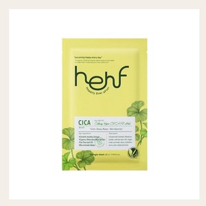 แผ่นมาส์กหน้าเกาหลี hehf Yueo skin fit Calming vegan Cica Pit Mask 5 ชิ้น แผ่นมาส์กหน้าปลอดเชื้อ ไฮยาลูรอน แอซิด แผ่นมาส์กหน้า - Product Image 2