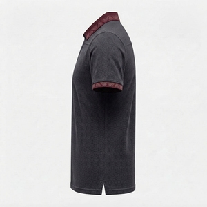Camisas Personalizadas al por Mayor para Hombre, Manga Corta, Diseño Sólido, Estilo Casual, Tejido Transpirable de Poliéster/Algodón, Corte Regular, OEM - Product Image 4