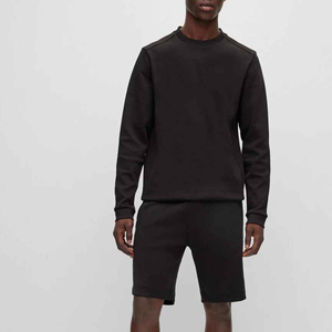 Sweat-shirt pour homme en molleton 100% coton de haute qualité, col rond, pour l'hiver - Imperméable et coupe-vent, logo et tailles personnalisables - Product Image 2