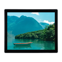 Moniteur LCD tactile industriel à cadre ouvert intégré de 19 pouces 1280*1024 VGA, kiosque, rapport d'aspect 4:3 pour ordinateur de bureau