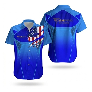 เสื้อทีมแข่งรถ F1 แบบสั่งทำพิเศษ พิมพ์ลายตามต้องการ เสื้อฮาวายแขนสั้น ระบายอากาศได้ดี แห้งเร็ว ใส่ได้ทั้งชายและหญิง สำหรับฤดูร้อน/ฤดูหนาว - Product Image 1