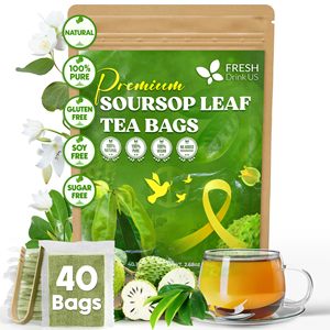 Premium Dried Soursop Leaves from Vietnam – Natural Graviola Leaf for Herbal <b>Tea</b>, Bulk Supply High Quality Raw Material - Product Image 1