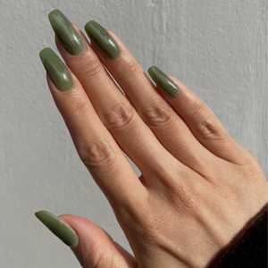 สติ๊กเกอร์ติดเล็บเจลกึ่งสำเร็จรูป คุณภาพระดับซาลอน แท้ 100% จากเกาหลี สีพื้น ไม่ผสมส่วนผสมจากสัตว์ ปราศจากการทดลองกับสัตว์ ปลอดสารพิษ - Product Image 3