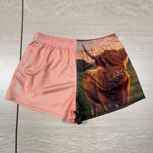 Shorts de sport décontractés personnalisés en polyester respirant à séchage rapide pour hommes, entraînement athlétique - Product Image 6